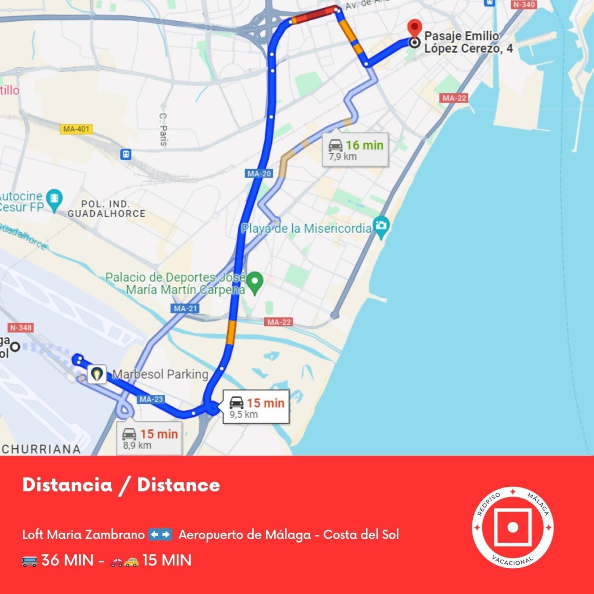 Estudio Maria Zambrano A Pasos De La Estacion Malaga Ngoại thất bức ảnh