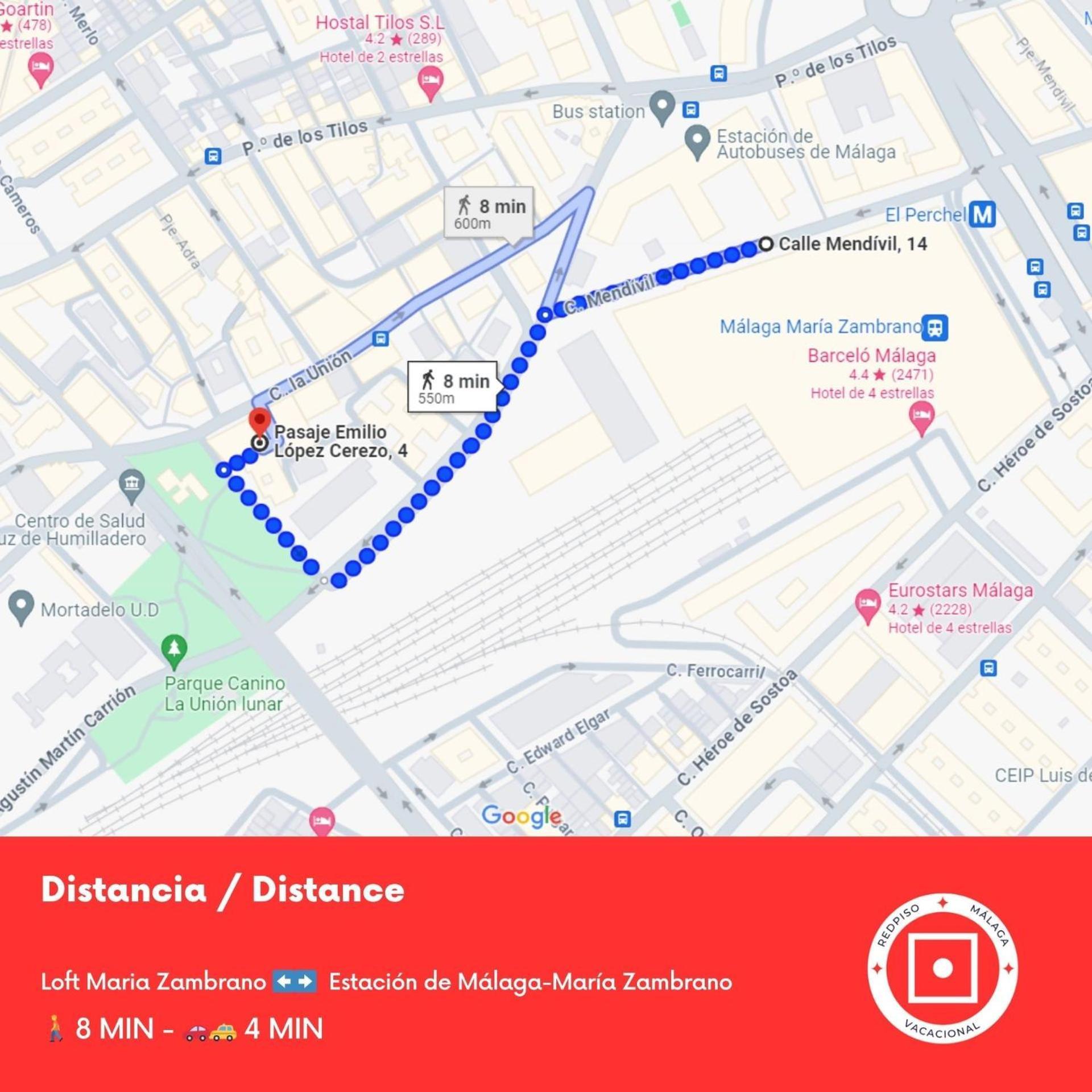 Estudio Maria Zambrano A Pasos De La Estacion Malaga Ngoại thất bức ảnh